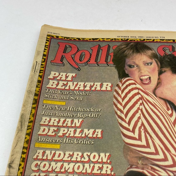 Vintage Rolling Stone Magazine Pat Benatar James Dean October 16, 1980 Music Art - Picture 3 of 7